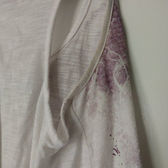 Mudd White Racerback Tank Top Juniors Size L - Picture 8 of 8